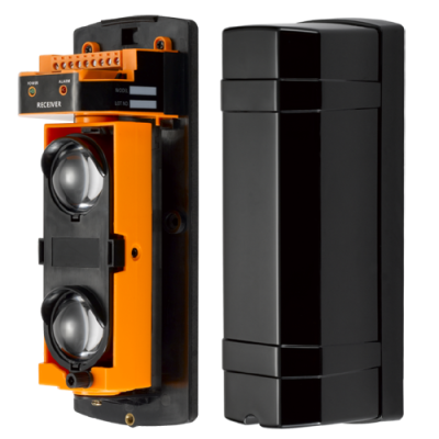 Detector de barreira por infravermelhos Cablado | 2 feixe de luz Alcance máx. de detecção 60 / 180 m-AB-60