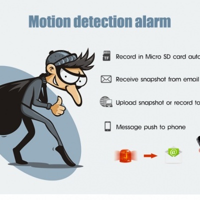 Câmara vigilância Wi-Fi, 5.0 mpx, JIANSHU