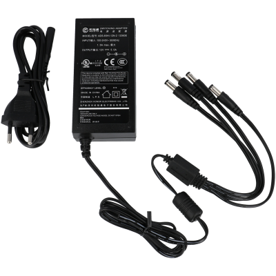 Fonte de Alimentação DC 12v 5a - 4 Saídas DC