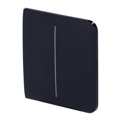 Painel lateral para interruptor compatível com AJ-LightCore 2G - preto-Ajax AJ-SIDEBUTTON-2G-B