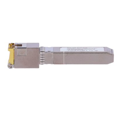 Módulo transceptor SFP+ Porta de cobre com conetor RJ45 Velocidades suportadas 2.5G/5G/10G-SFP-10G-RJ45-80M