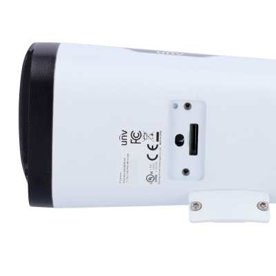 Câmara Bullet IP Uniview IPC2318LE-ADF28KM-WP 4K 8MP com Visão Noturna e Deteção AI