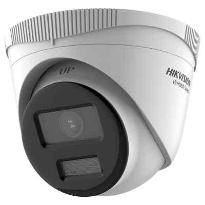 Câmara com fios (PoE) Mini-Dome Branca 2mpx 2.8mm 30m  - Hikvision HWI-T249H