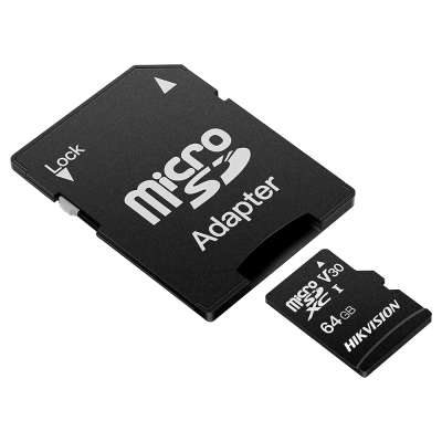 Cartão Micro SD Hikvision 64 GB HS-TF-C1STD-64G-A | Classe 10, Alta Compatibilidade