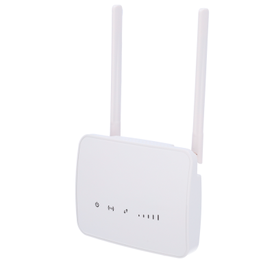Router 4G com WiFi e 4 portas RJ45 - Bateria - 100 mpbs-Safire SF-ROUTER-4G-UPS-4P