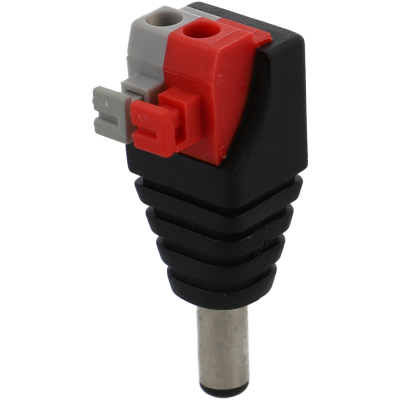 Dc macho saída +/ - de 2 terminais-A-CCTV A-COM-DC/M-PRESS-A-CCTV A-CON-DC/M-PRESS