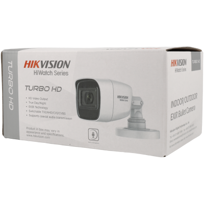 Câmara com fios (Coaxial) Bullet 2mpx 2.8mm 20m  - Hikvision HWT-B120-MS