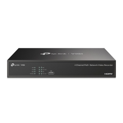 VIGI NVR1004H-4P TP-Link - 4 canais NVR 4K H.265+