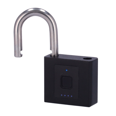 Cadeado inteligente Bluetooth Abertura com impressão digital e aplicações Capacidade 15 impressões digitais-PADLOCK-FBT-PRO