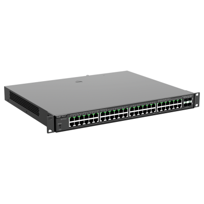 Reyee Switch PoE Cloud Layer 2 48 portas Gigabit PoE + 4 Gigabit SFP 30W por porta 802.3af/at / Máximo 370W-Ruijie RG-NBS3100-48GT4SFP-P