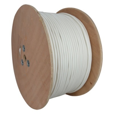 Cabo coaxial RG59 - 6.0 mm - 300 metros-MARCA BLANCA RG59-300B-MARCA BLANCA RG59-300B