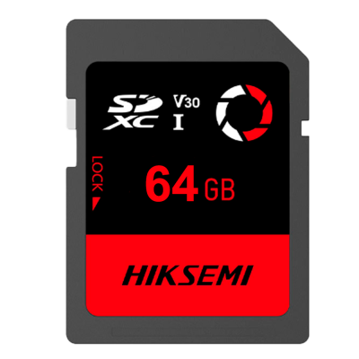 Cartão MicroSD Hikvision HS‑SD‑E30 (STD) Capture 64 GB Classe 10/U3/V30/A2 — Ultra Rápido