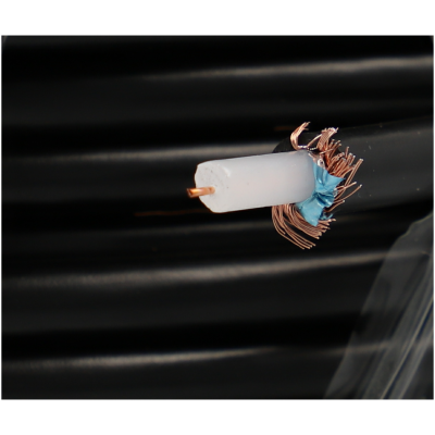 Cabo coaxial de 100 m-A-CCTV A-RG59-100-B-A-CCTV A-RG59-100-B