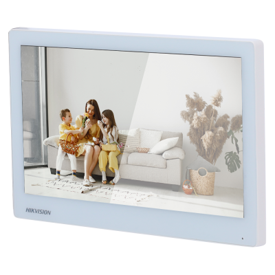 Monitor de Videoporteiro Hikvision DS-KH6350-WTE1/White (7 polegadas)