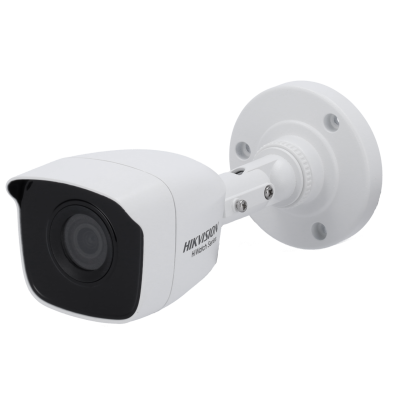 Sistema de Videovigilância com fios (RG59), 2 Câmaras Bullet com 5 mpx da Hikvision