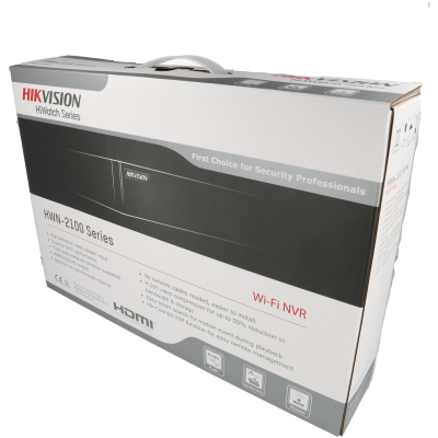Gravador com fios (IP) 8xCanais IP 4mpx 1xHDD - Hikvision HWN-2108MH-W