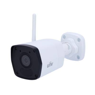 Kit Uniview UV‑KIT114‑B42W NVR 4 CH PoE + 4 Câmaras Bullet 2 MP Wi‑Fi com IR 30 m Kit Uniview UV‑KIT114‑B42W NVR 4 CH PoE + 4 Câmaras Bullet 2 MP Wi‑Fi com IR 30 m