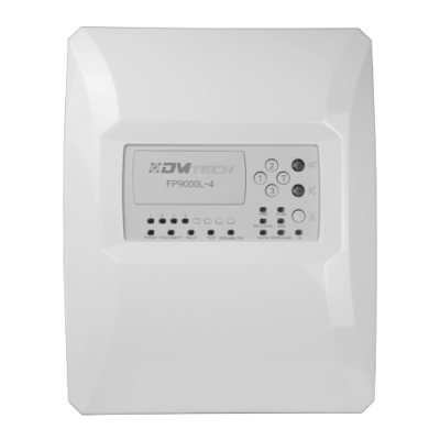 Central de Incêndio Convencional 4 zonas DMTech DMT-FP9000L-4-PT