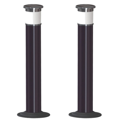 Detector de barreira solar por infra vermelhos Completamente sem fio | 8 feixes Alcance de sinal até 500m-2XIBS-SH-50-8TD