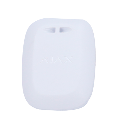 Dispositivo branco com inscrição AJAX e duas aberturas superiores