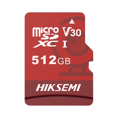 Cartão MicroSD Hikvision HS‑TF‑E1 512 GB Classe 10/U3/V30 — Alta Capacidade para Vigilância