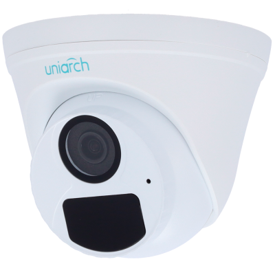 Câmara Turret IP Uniview IPC‑T122‑APF28‑Eco 2 MP com Microfone, IR 30 m e IP67