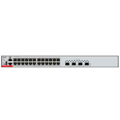 Ruijie Switch Cloud gerenciável L3 24 portas PoE RJ45 + 4 portas SFP+ 24 Portas Gigabit + 4 Portas 10G-RG-CS83-24GT4XS-PD Ruijie Switch Cloud gerenciável L3 24 portas PoE RJ45 + 4 portas SFP+ 24 Portas Gigabit + 4 Portas 10G-RG-CS83-24GT4XS-PD