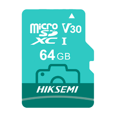Cartão MicroSD Hikvision HS‑TF‑D3 (STD) Neo‑Lux 64 GB Classe 10/U3/V30 — Alta Performance