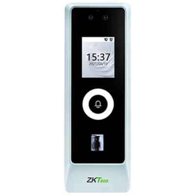 Controlo de acesso IP66 Facial, impressão digital e cartão EM/MF 10.000 impressões | 500.000 registos-ZKTeco ZK-PROMA-FP-DUAL