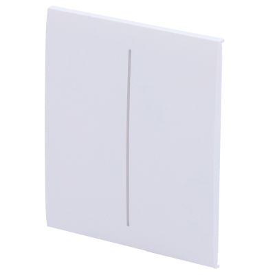 Painel central para interruptor compatível com AJ-LightCore 2G - branco-Ajax AJ-CENTERBUTTON-2G-W