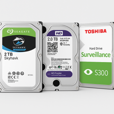 Disco Rígido Específico para CCTV 2 TB SATA III 3.5"