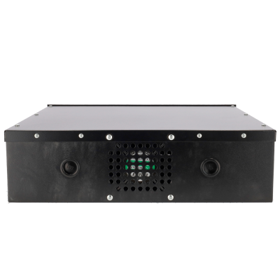 Cofre 2U Metálico com Ventilação lojaCCTV LOCKBOX-2U