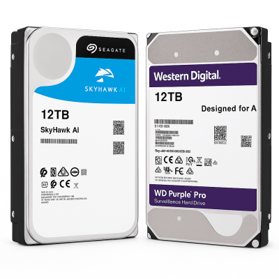 Disco Rígido Específico para CCTV 12 TB SATA III 3.5"