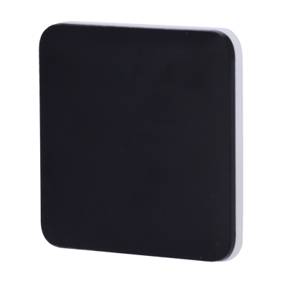 Painel para interruptor compatível com AJ-LightCore -1G / -2W - preto-Ajax AJ-SOLOBUTTON-1G2W-B
