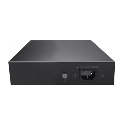 Switch PoE - 4 Portas 100mbps + 2 Uplink 1.2 Gbps-lojaCCTV SW0604POE-65-E