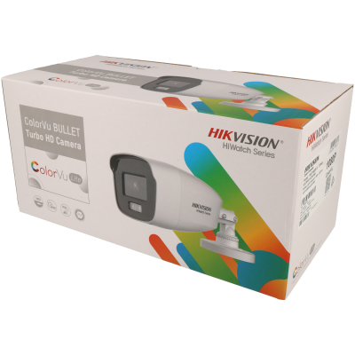 Câmara com fios (Coaxial) Bullet 2mpx 2.8mm 40m IP66 - Hikvision HWT-B229-M