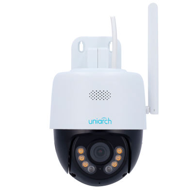 Câmara PT‑IP Uniview UHO‑P1A‑M3F4D 3 MP com Auto‑Tracking, Luz Dupla e Áudio Bidirecional Câmara PT‑IP Uniview UHO‑P1A‑M3F4D 3 MP com Auto‑Tracking, Luz Dupla e Áudio Bidirecional