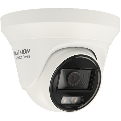Câmara com fios (Coaxial) Turret 2mpx 2.8mm 40m  - Hikvision HWT-T229-M