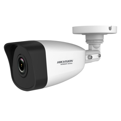 Sistema de Videovigilância com fios (PoE), 4 Câmaras Bullet com 4 mpx da Hikvision