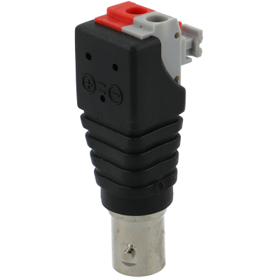 Bnc fêmea com saída + / - de 2 terminais-A-CCTV A-COM-BNC/FM-PRESS-A-CCTV A-CON-BNC/FM-PRESS