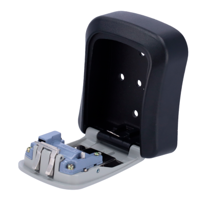 Caixa de segurança para chaves Abertura com código de 4 dígitos Fixação na parede : Cor cinzenta-KEYS-SAFEBOX