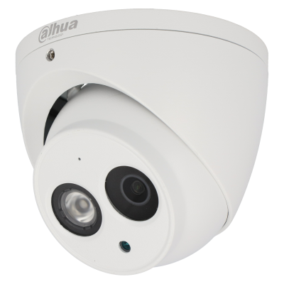 Câmara com fios (Coaxial) Turret Branca 20m  - Dahua HAC-HDW1200EM-A