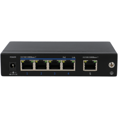 Switch UTEPO 5 portas com 4 portas PoE