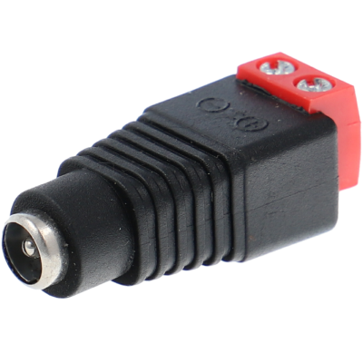 Dc fêmea saída +/ - de 2 terminais-A-CCTV A-COM-DC/FM-SCREW-A-CCTV A-CON-DC/FM-SCREW