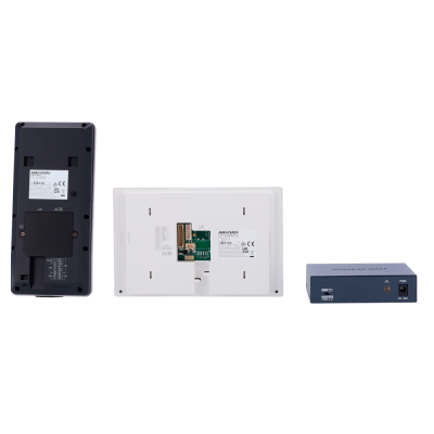 Kit de Videoporteiro Hikvision DS-KIS902-S (IP & WiFi)