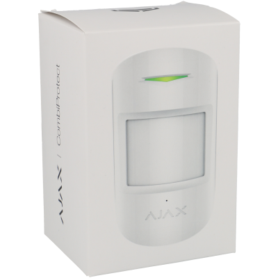 Detetor volumétrico PIR imune a animais de estimação e detetor quebra de vidros-Ajax AJ-COMBIPROTECT-W-Ajax AJ-COMBIPROTECT-W-Ajax detector-volumetrico-e-quebra-de-vidro-sem-fio-ajax-combiprotect-w-Ajax DETECTOR-VOLUMETRICO-E-QUEBRA-DE-VIDRO-SEM-FIO-AJAX-