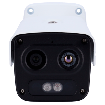 Câmara Térmica Uniview Bi-espectro 4MP + Térmica 7mm Deteção Fogo