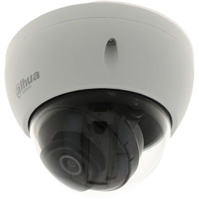 Câmara com fios (PoE) Mini-Dome Branca 2mpx 2.8mm 30m IP67 IK10 - Dahua IPC-HDBW2230E-S-S2