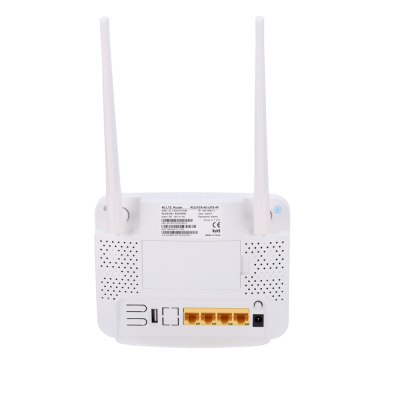 Router 4G com WiFi e 4 portas RJ45 - Bateria - 100 mpbs-Safire SF-ROUTER-4G-UPS-4P