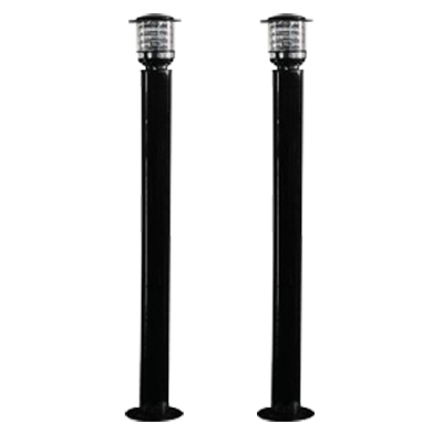 Detector de barreira por infravermelhos Cablado | 8 feixe de luz Alcance máx. de detecção 100 m-ABL100-1508A